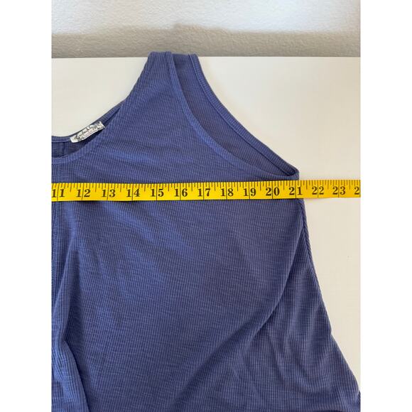 Free People Intimately Flow Tank Top Blue Purple Casual Womens Sise Medium - Picture 4 of 5